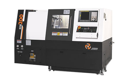 Industrial CNC turning machine used for precision component production